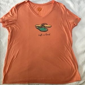 Life Is Good T shirt XL